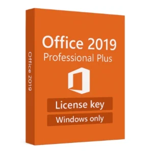 Office Professional Plus 2019 License Key Windows Only
